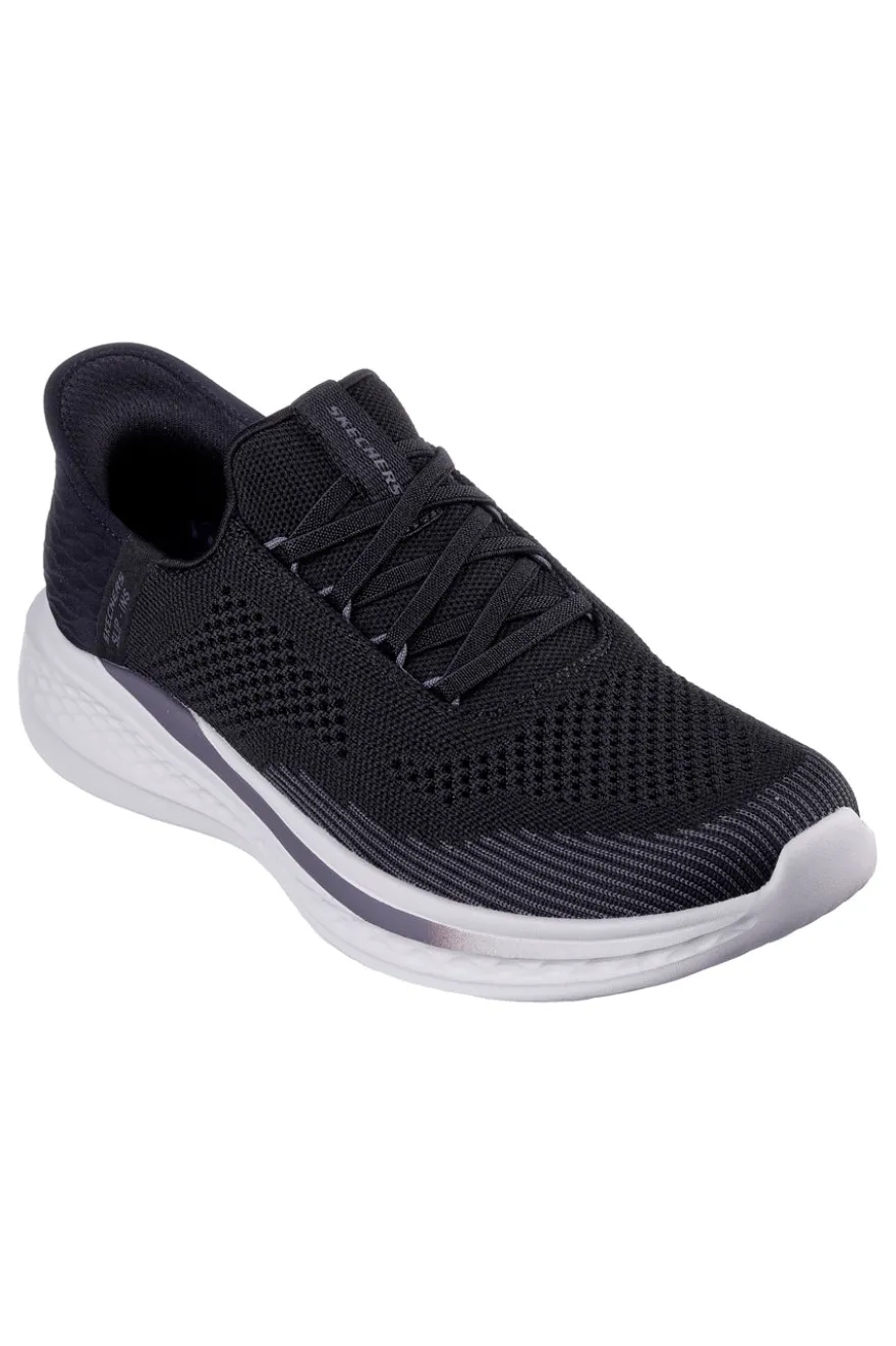 Sneakers Vegan Nere e Bianche Skechers Slip-ins Relaxed Fit: Slade - Ocon