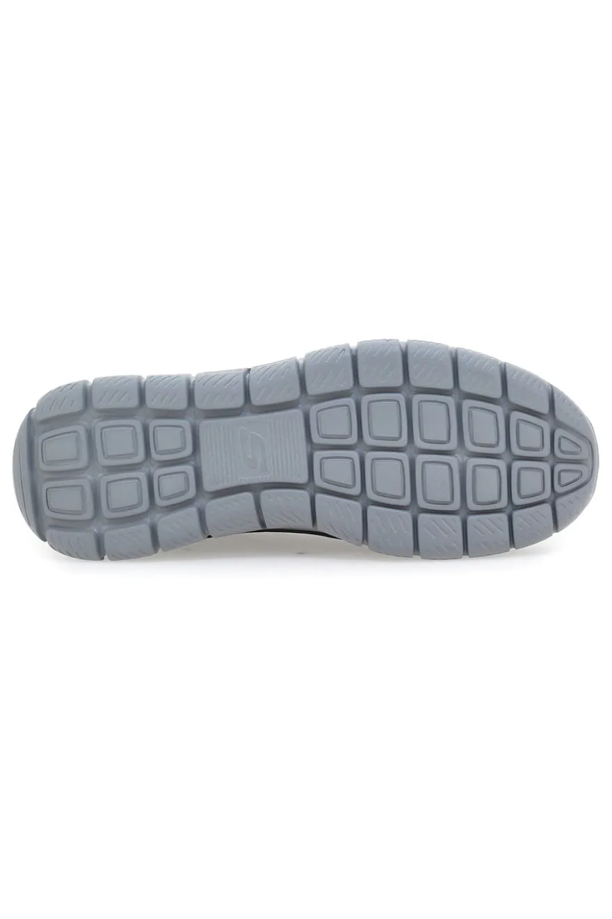 Sneakers Vegan Nere e Bianche Con Memory Foam Skechers Track - Ripkent