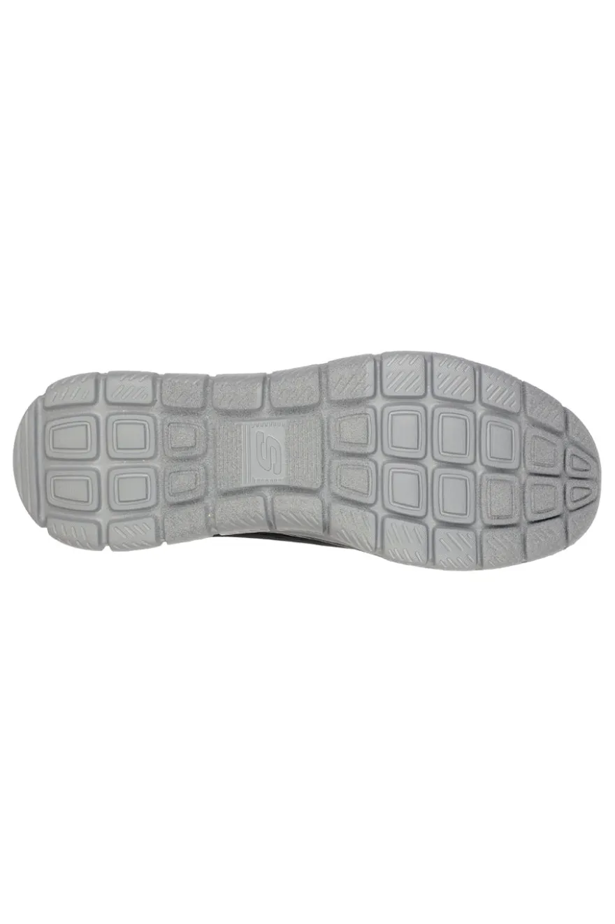 Sneakers Vegan Nere e Rosse Con Memory Foam Skechers Track - Ripkent