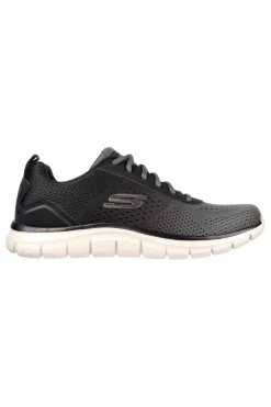 Sneakers Vegan Nere e Verdi Con Memory Foam Skechers Track - Ripkent