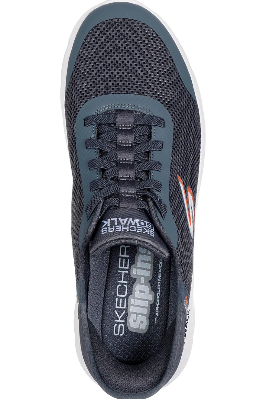 Sneakers Vegane Grigie Slip Ins GO WALK Flex - Hands Up