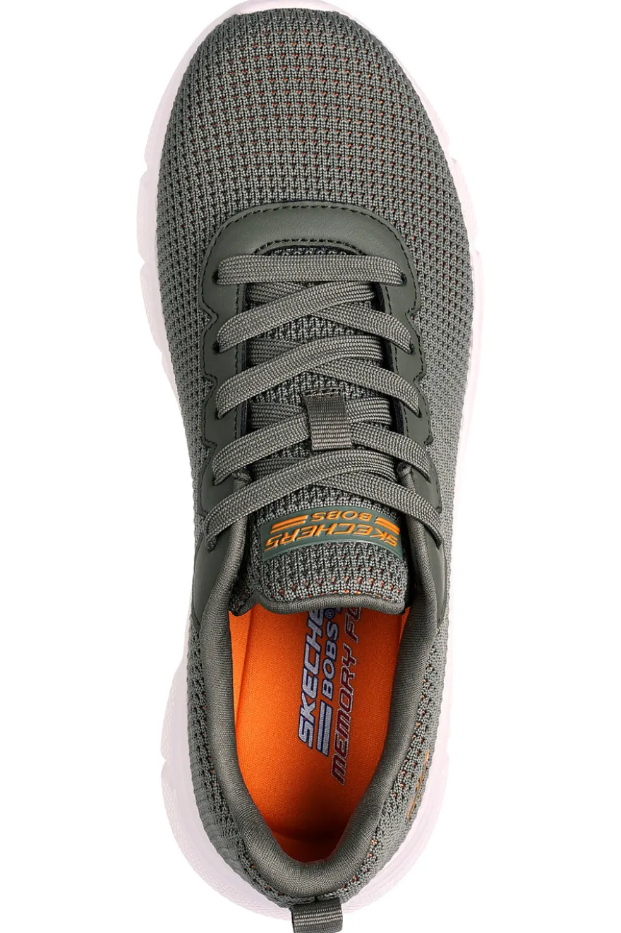 Sneakers Vegane Verdi con Tomaia in Mesh Skechers BOBS Sport B Flex - Visionary Essence