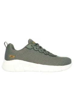 Sneakers Vegane Verdi con Tomaia in Mesh Skechers BOBS Sport B Flex - Visionary Essence
