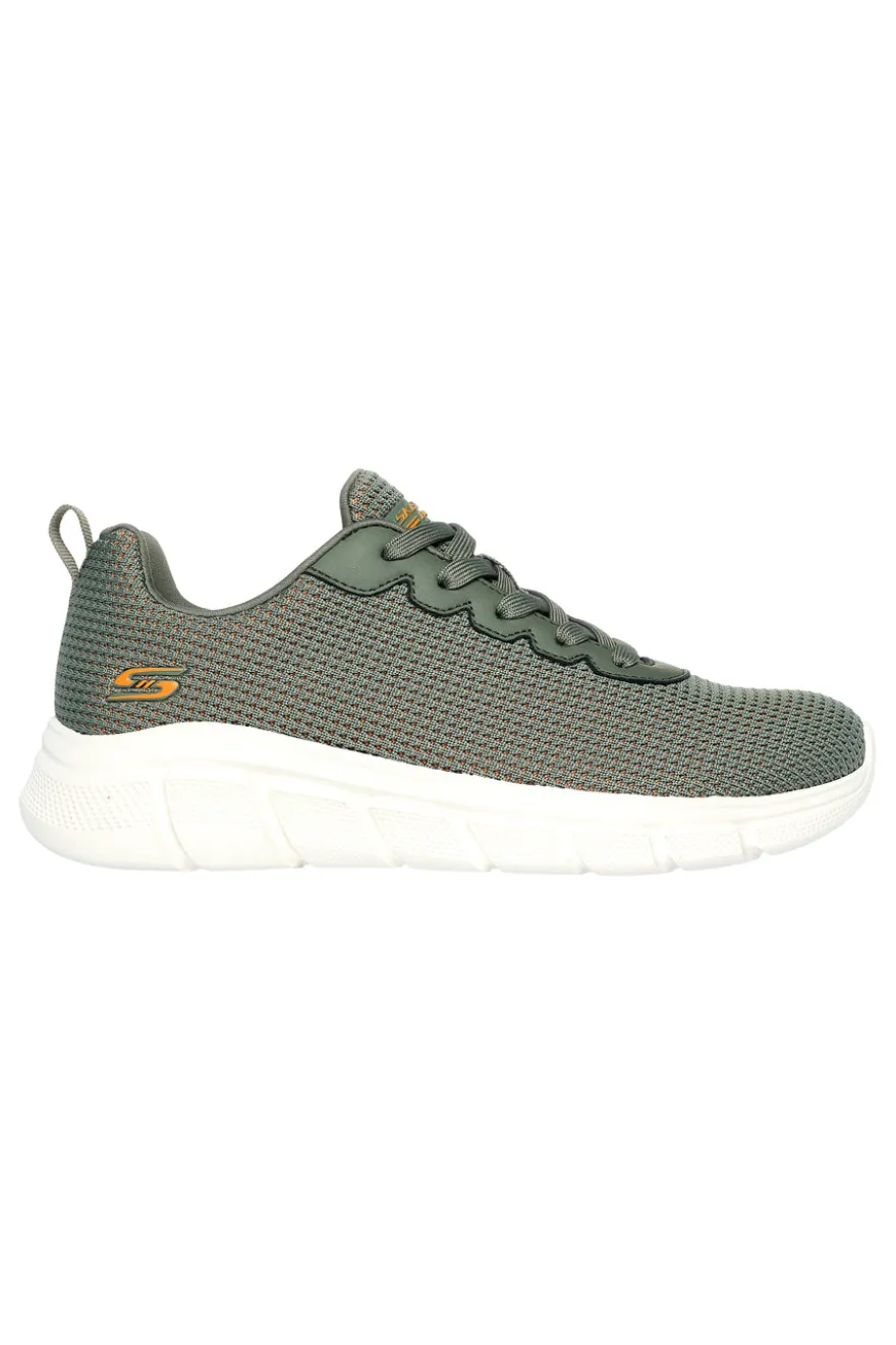 Sneakers Vegane Verdi con Tomaia in Mesh Skechers BOBS Sport B Flex - Visionary Essence