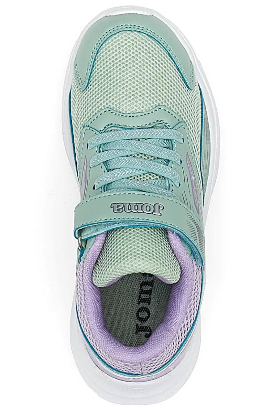 Sneakers Verde Acqua con Velcro e Lacci Elastici JOMA ACRIVE JR 2515