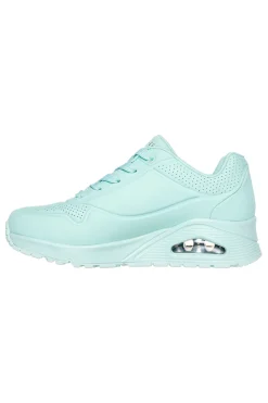 Sneakers Verde Acqua Con Air-Cooled Memory Foam Skech-Air Skechers Uno Stand on Air