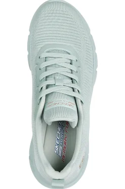 Sneakers verde acqua Skechers BOBS Sport B Flex Hi - Flying HI