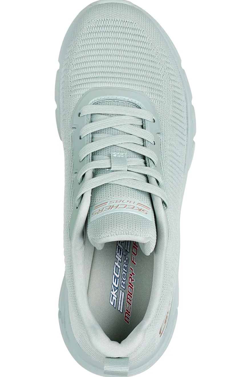 Sneakers verde acqua Skechers BOBS Sport B Flex Hi - Flying HI