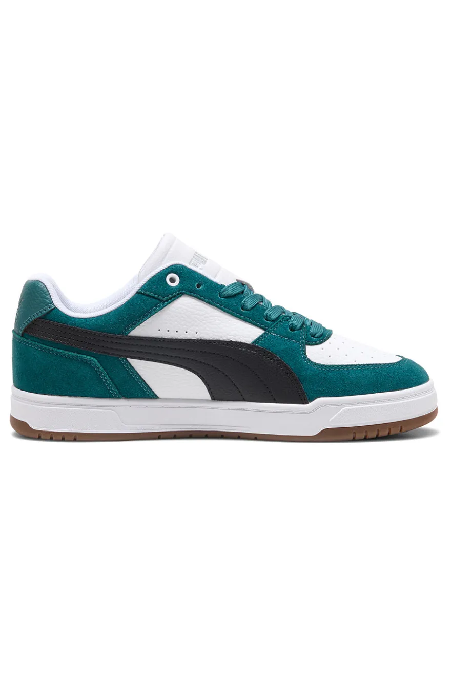 Sneakers verde bianco nero dettagli suede Puma Caven III OG