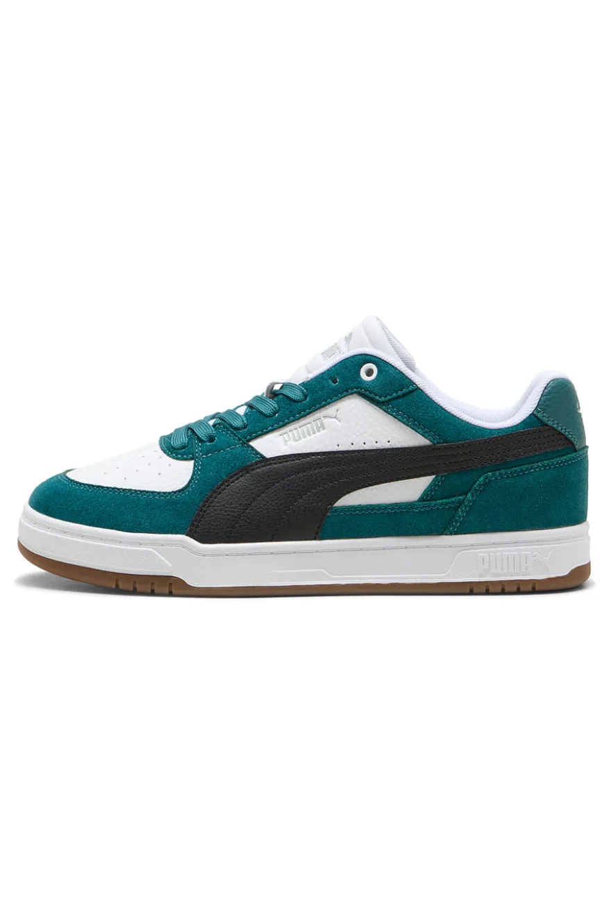 Sneakers verde bianco nero dettagli suede Puma Caven III OG