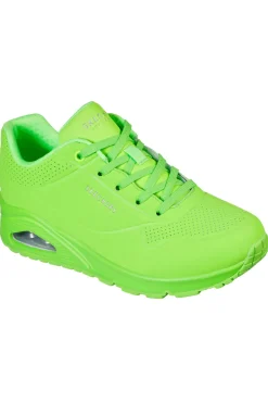 Sneakers Verde da Donna Skechers Uno-Night Shades
