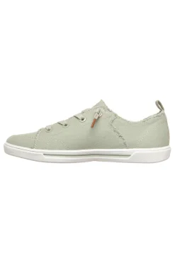 Sneakers verde menta in canvas sfrangiato Skechers B Cute 2.0