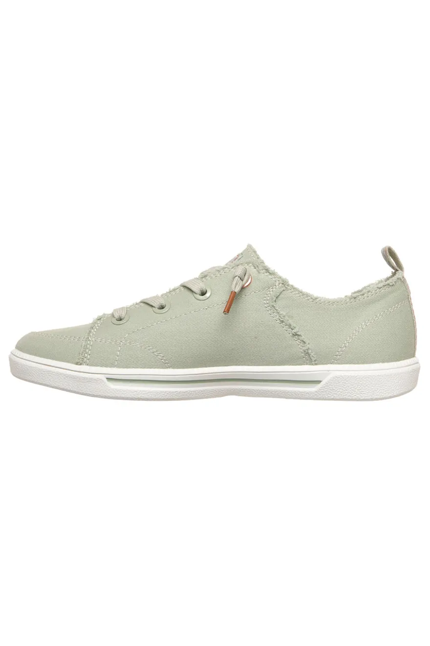 Sneakers verde menta in canvas sfrangiato Skechers B Cute 2.0