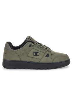 Sneakers verde militare con dettagli neri Champion RD18 LOW COMB
