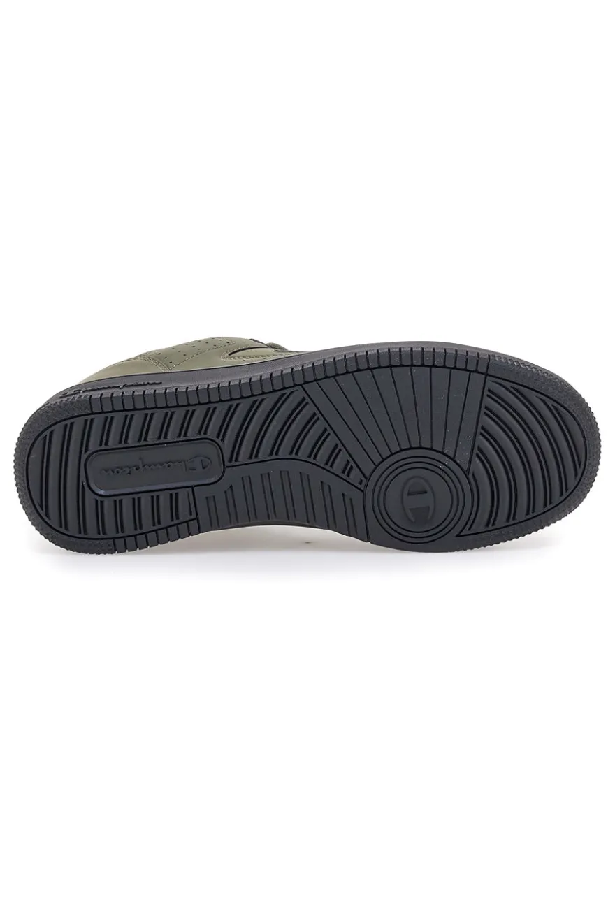 Sneakers verde militare con dettagli neri Champion RD18 LOW COMB