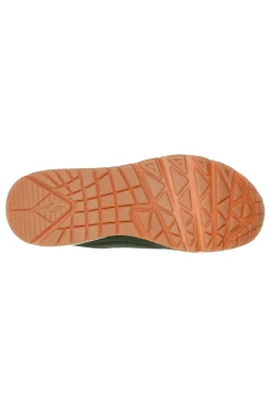 Sneakers verde militare con dettagli metallici Skechers Uno Shimmer Away