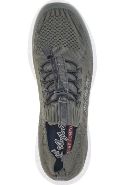 Sneakers Verde Militare Con Tomaia in Mesh e Effetto Memory AUSTRALIAN AU25M107