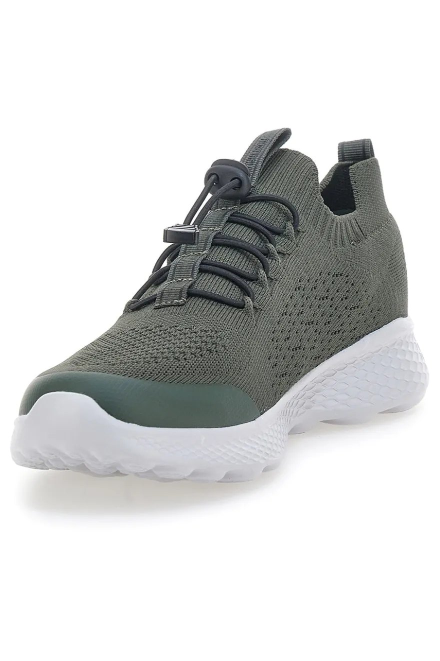 Sneakers Verde Militare Con Tomaia in Mesh e Effetto Memory AUSTRALIAN AU25M107