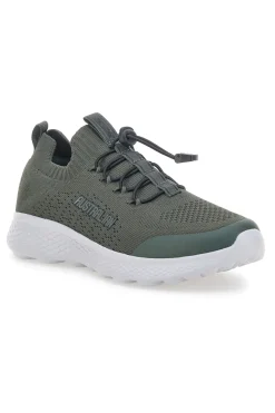 Sneakers Verde Militare Con Tomaia in Mesh e Effetto Memory AUSTRALIAN AU25M107