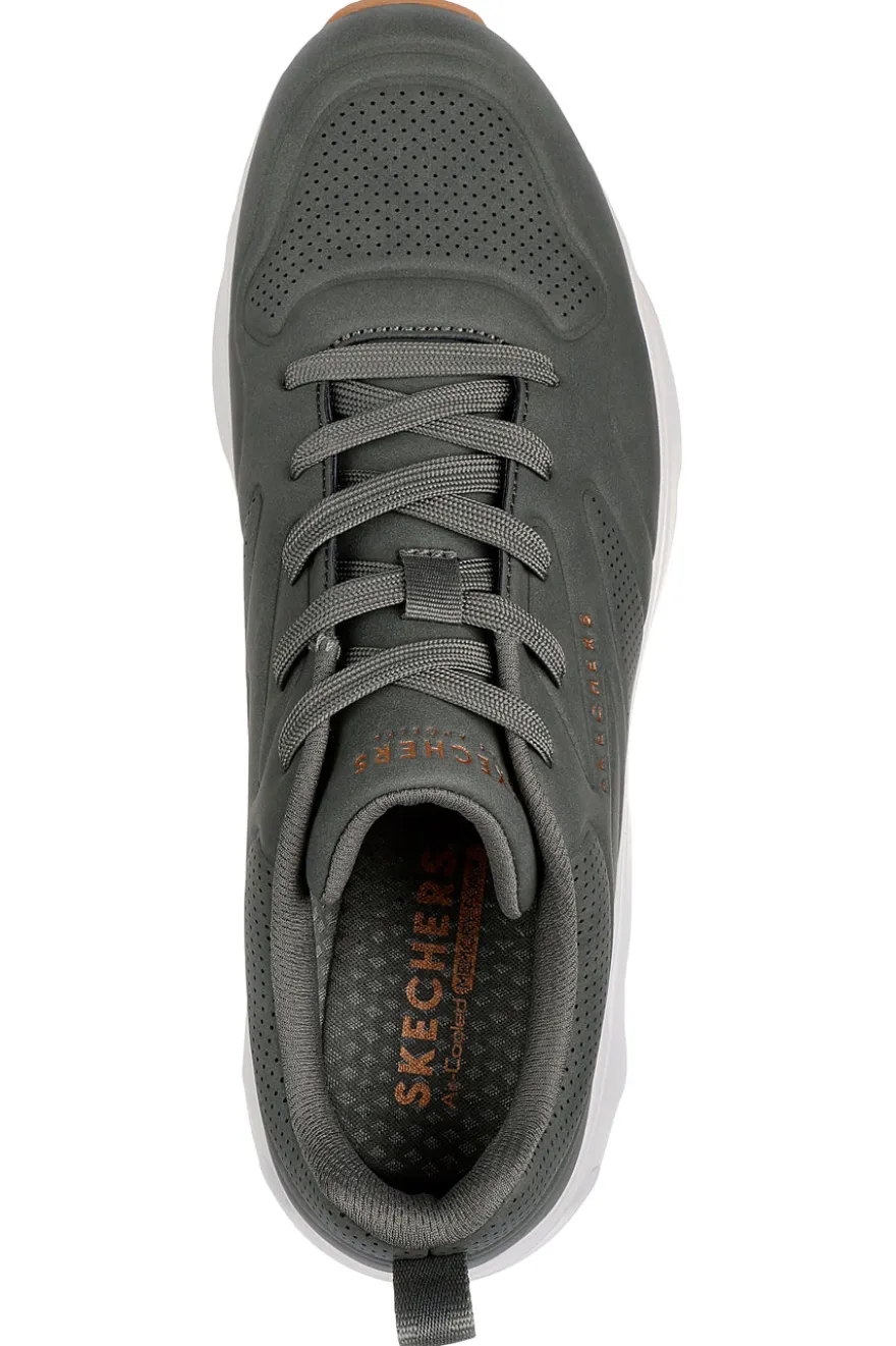 Sneakers verde oliva con suola Skech-Air Skechers Tres-Air Uno Casairal
