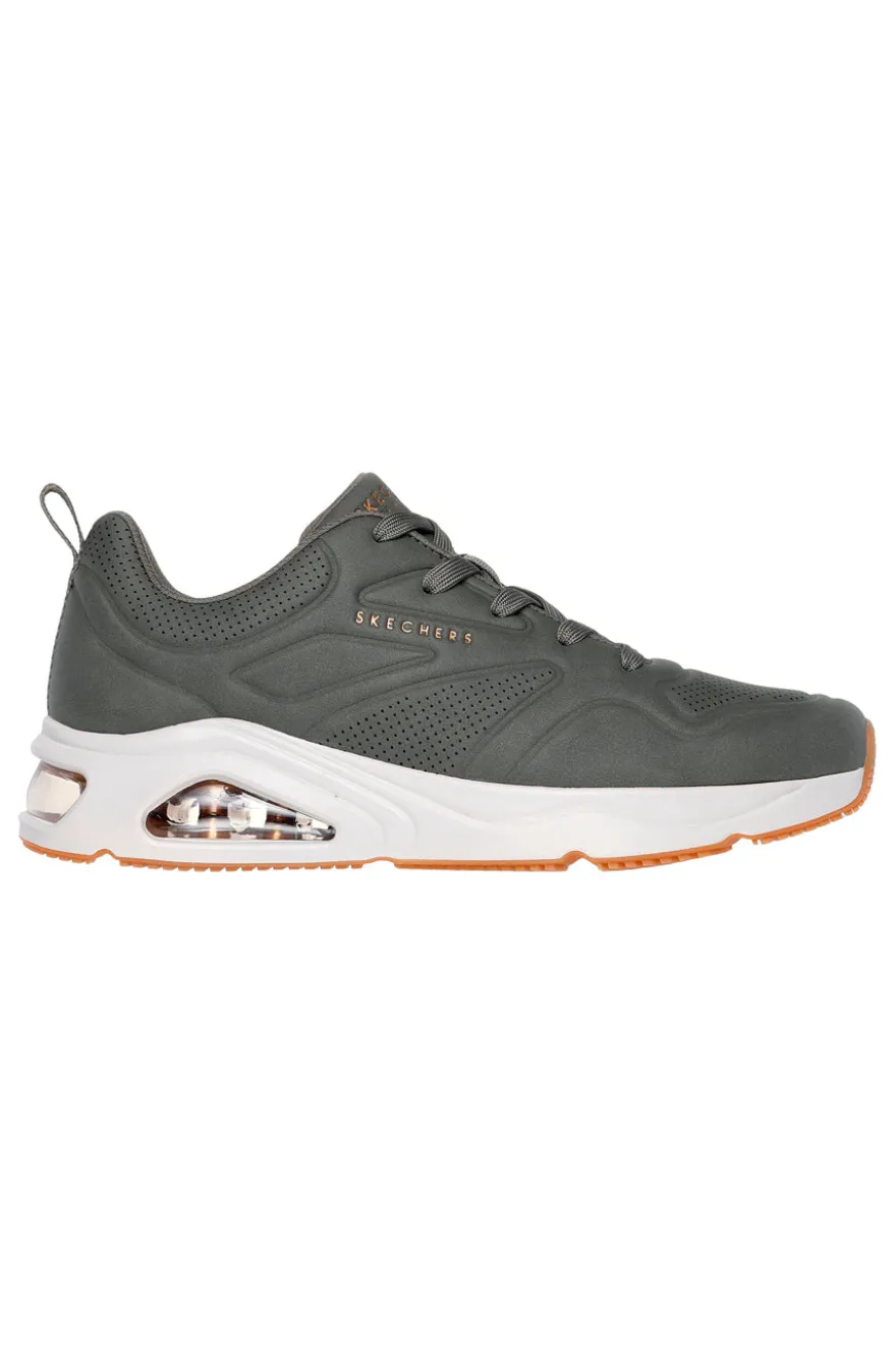 Sneakers verde oliva con suola Skech-Air Skechers Tres-Air Uno Casairal