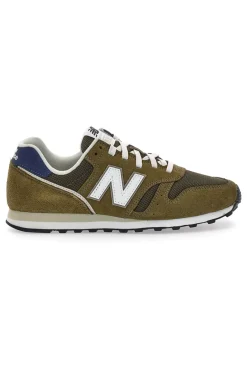Sneakers verde oliva con logo bianco New Balance ML373XD2