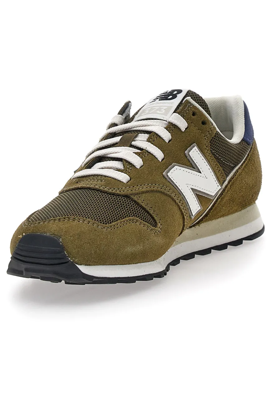 Sneakers verde oliva con logo bianco New Balance ML373XD2