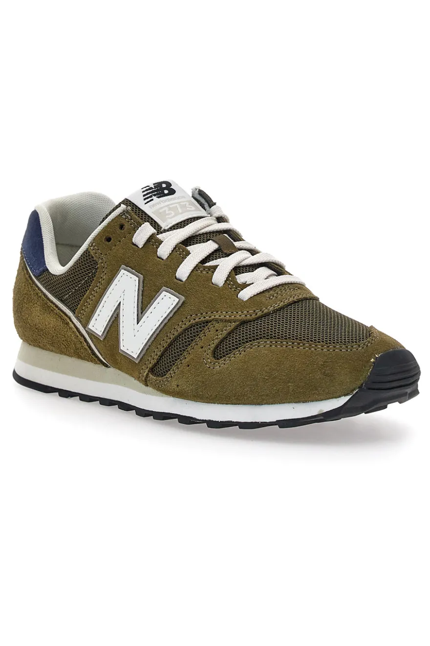 Sneakers verde oliva con logo bianco New Balance ML373XD2