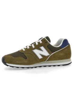 Sneakers verde oliva con logo bianco New Balance ML373XD2