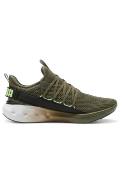 Sneakers verde oliva in mesh Puma Softride Carson Fresh