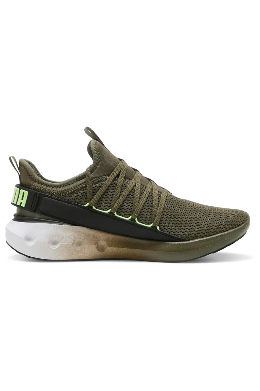 Sneakers verde oliva in mesh Puma Softride Carson Fresh