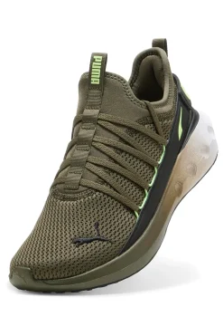 Sneakers verde oliva in mesh Puma Softride Carson Fresh