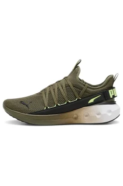 Sneakers verde oliva in mesh Puma Softride Carson Fresh