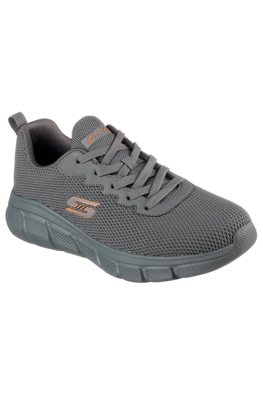 Sneakers verde oliva knit ammortizzate Skechers Bobs B Flex Chill Edge