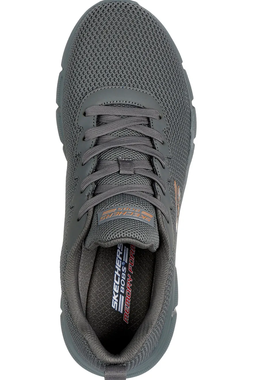 Sneakers verde oliva knit ammortizzate Skechers Bobs B Flex Chill Edge