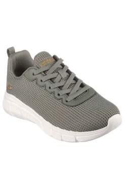 Sneakers Verde Oliva Skechers BOBS Sport B Flex - Visionary Essence