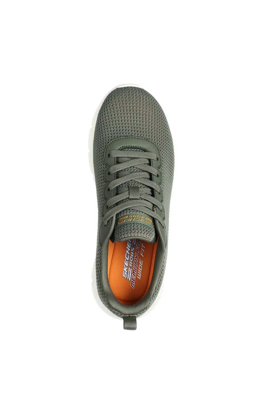 Sneakers Verde Oliva Skechers BOBS Sport B Flex - Visionary Essence