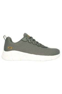 Sneakers Verde Oliva Skechers BOBS Sport B Flex - Visionary Essence