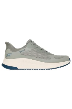 Sneakers verde oliva slip-ins comfort Skechers Bobs Squad 4