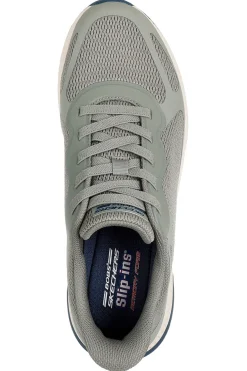 Sneakers verde oliva slip-ins comfort Skechers Bobs Squad 4
