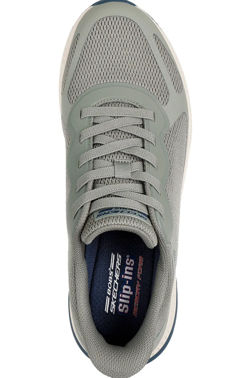 Sneakers verde oliva slip-ins comfort Skechers Bobs Squad 4
