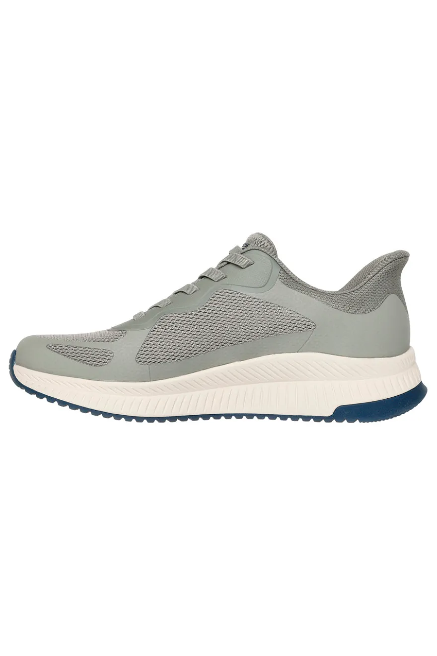 Sneakers verde oliva slip-ins comfort Skechers Bobs Squad 4