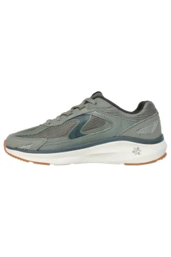Sneakers verde oliva stile rétro Skechers Vertex Arke con Memory Foam