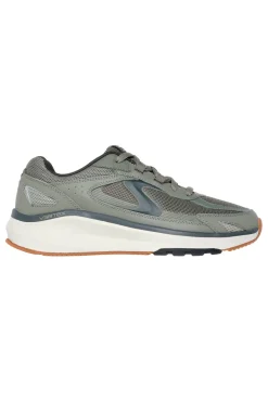 Sneakers verde oliva stile rétro Skechers Vertex Arke con Memory Foam