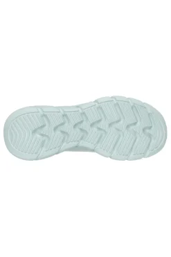 Sneakers verde salvia in knit con Memory Foam Skechers Bobs B Flex Hi Flying Hi