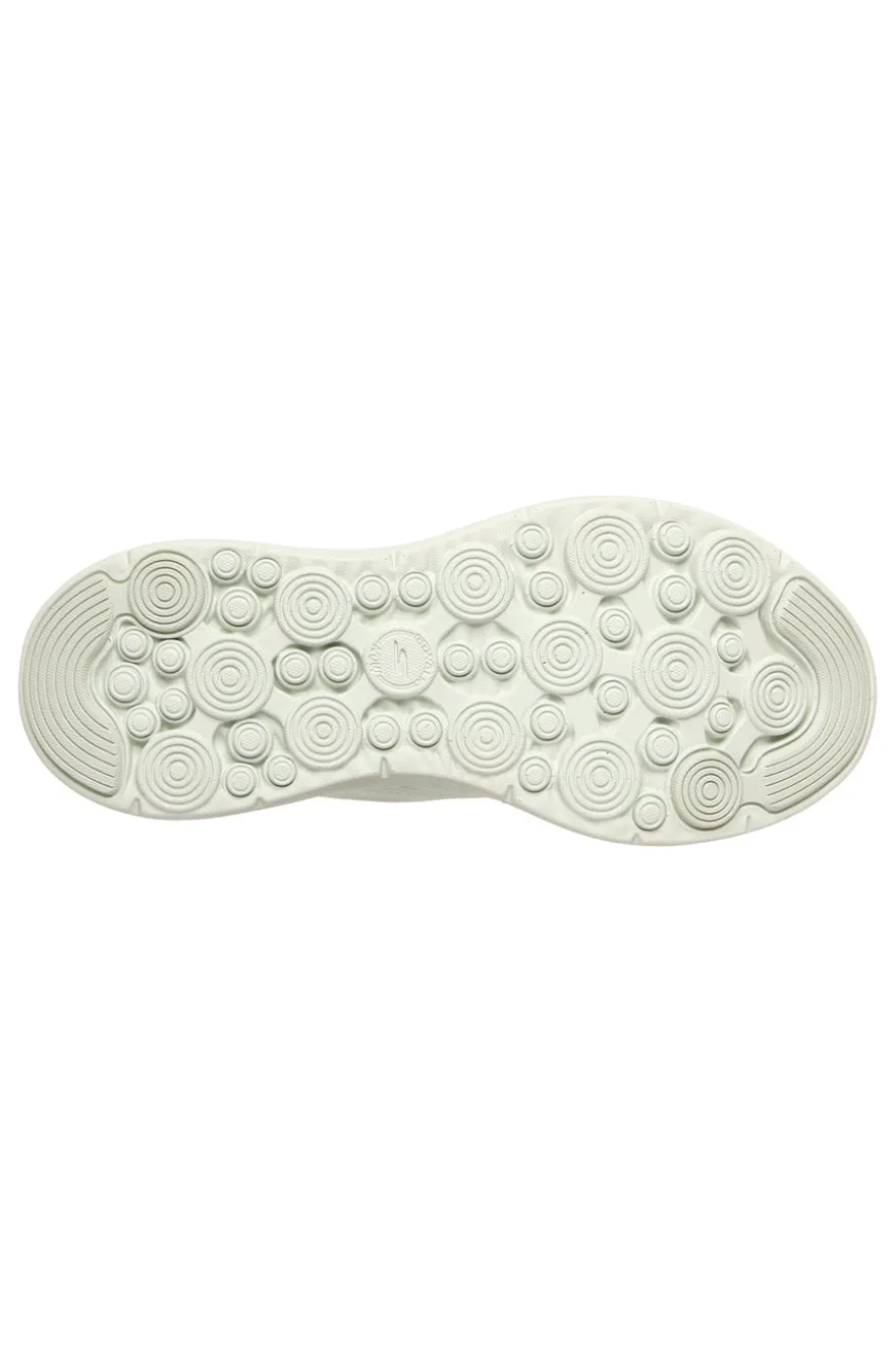 Sneakers verde salvia in mesh con Slip-Ins e Goga Mat Skechers Go Walk Now Khloe