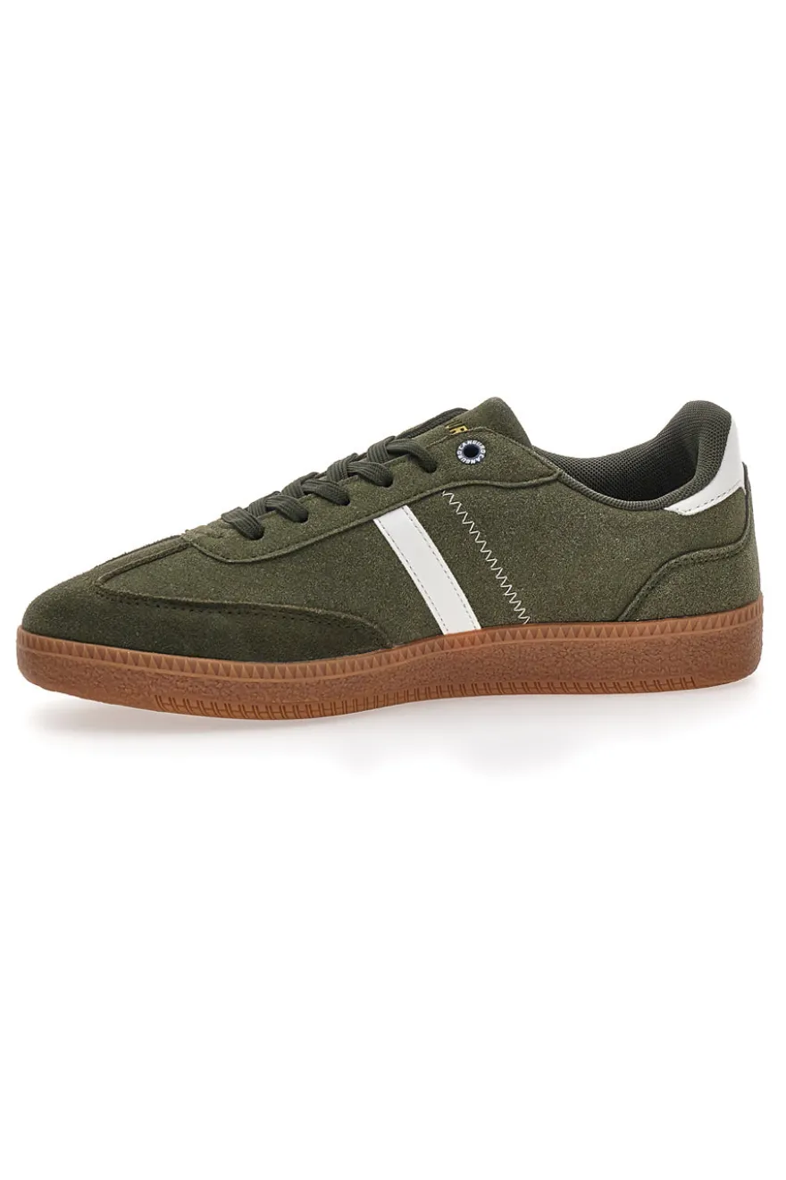 Sneakers Verdi Con Chiusura Lacci Canguro 385
