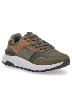 Sneakers Verdi con dettagli marroni CARRERA CAM43900