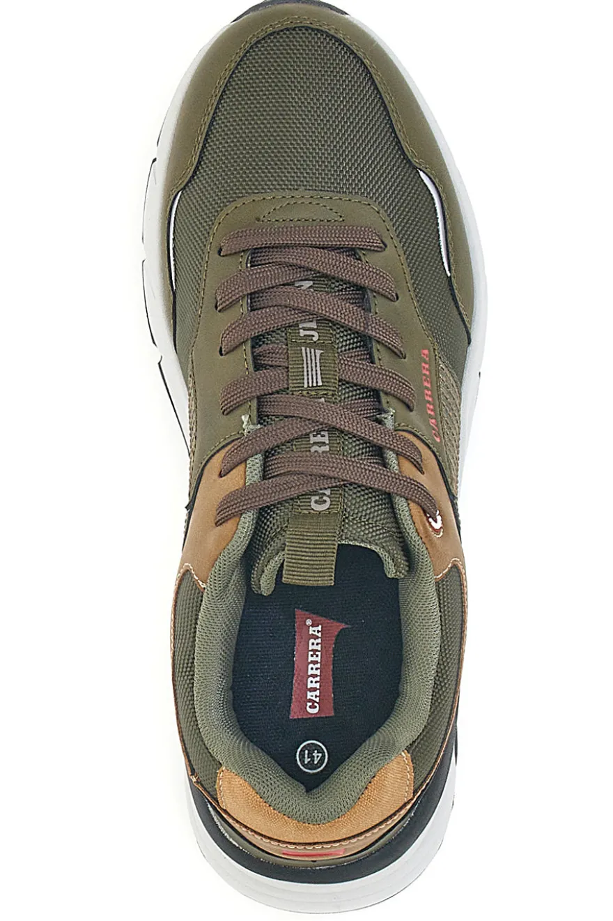 Sneakers Verdi con dettagli marroni CARRERA CAM43900