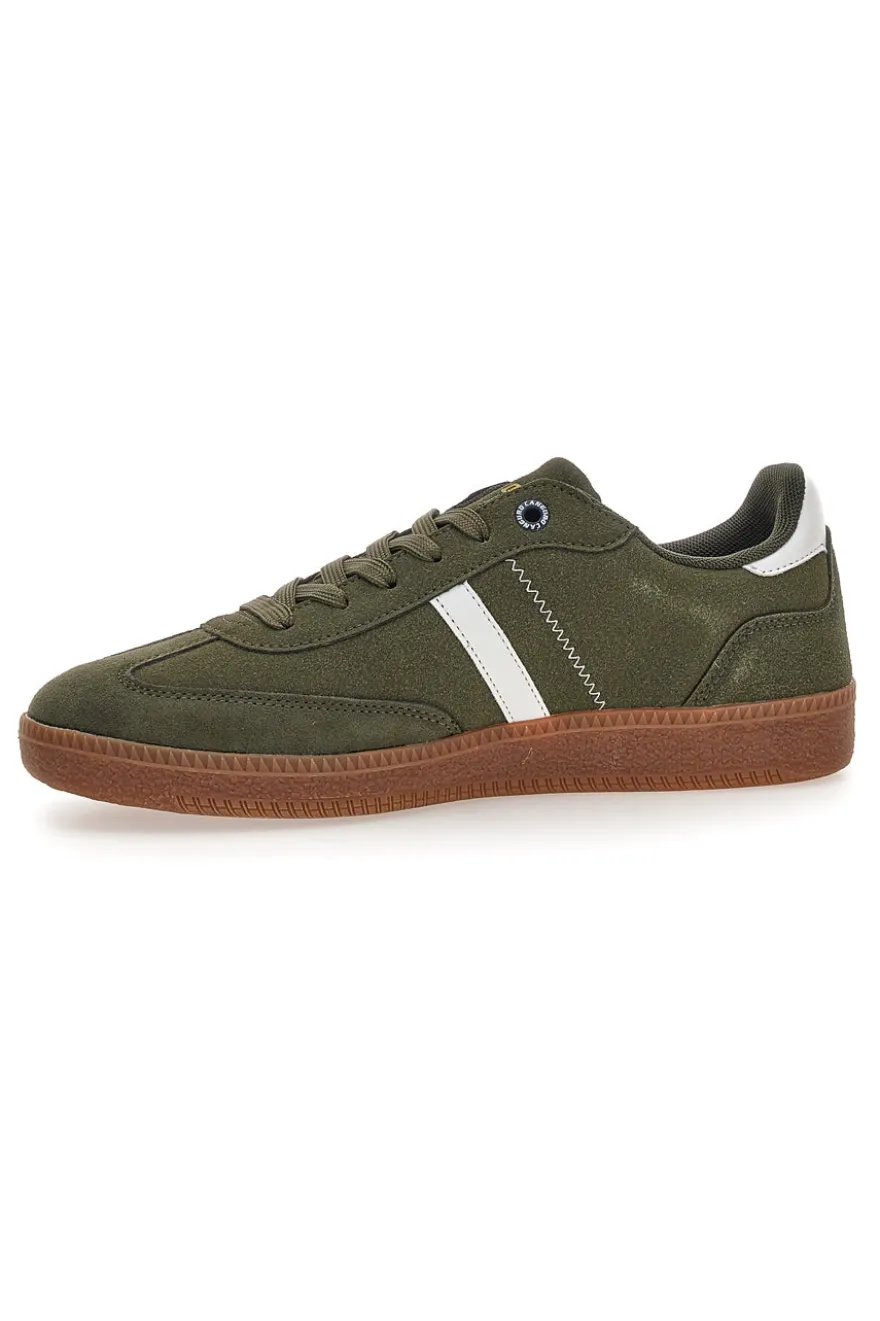 Sneakers verdi con fondo a contrasto Canguro CA385